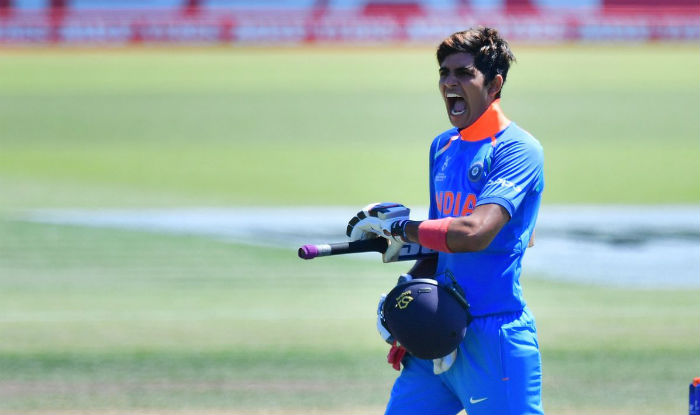 shubman gill first indian batsman to score a century in against pakistan