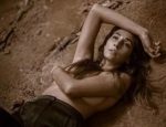 monica dogra goes topless