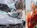 pm narendra modi wife jasodaben injured in road accident