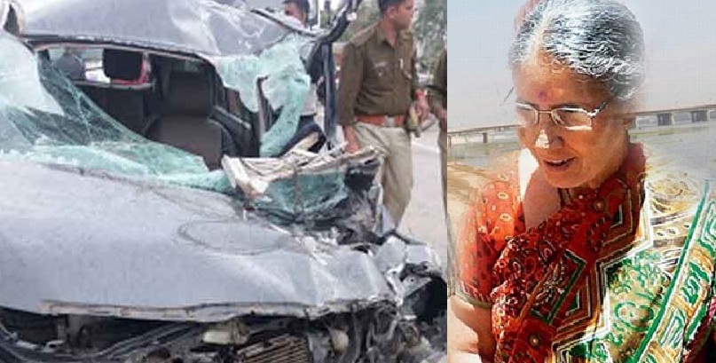 pm narendra modi wife jasodaben injured in road accident