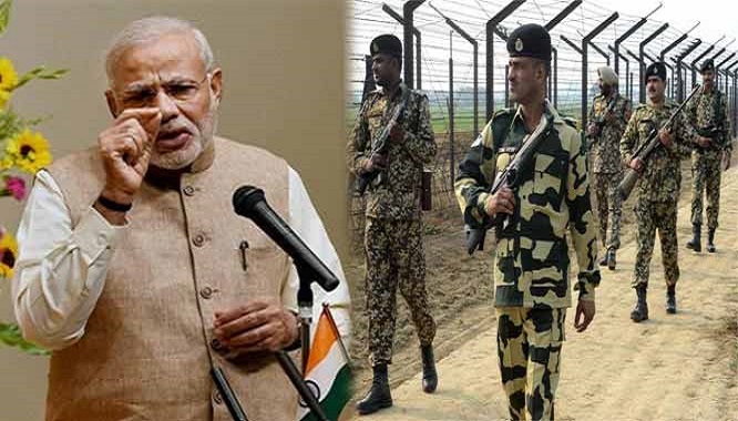 PM Modi With BSF